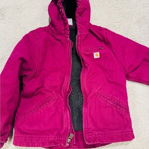 Carhartt girls fleece-lined jacket size XS